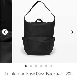 Lululemon Easy Days Backpack/Tote 20L